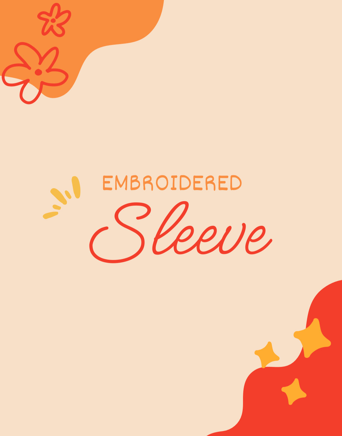 Embroidered Sleeve Addition (3 inch name or design)