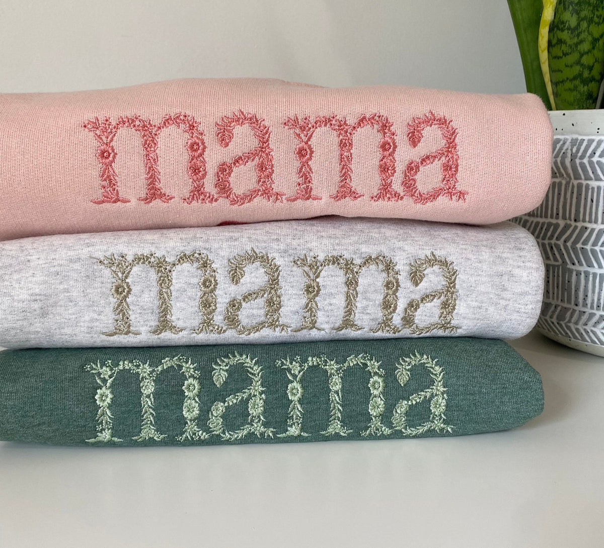 Floral mama crew