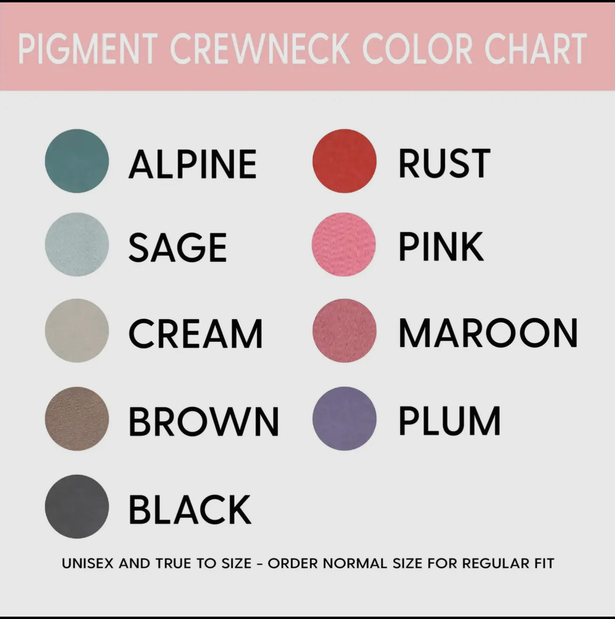 Pigment Dyed Crewneck Mama