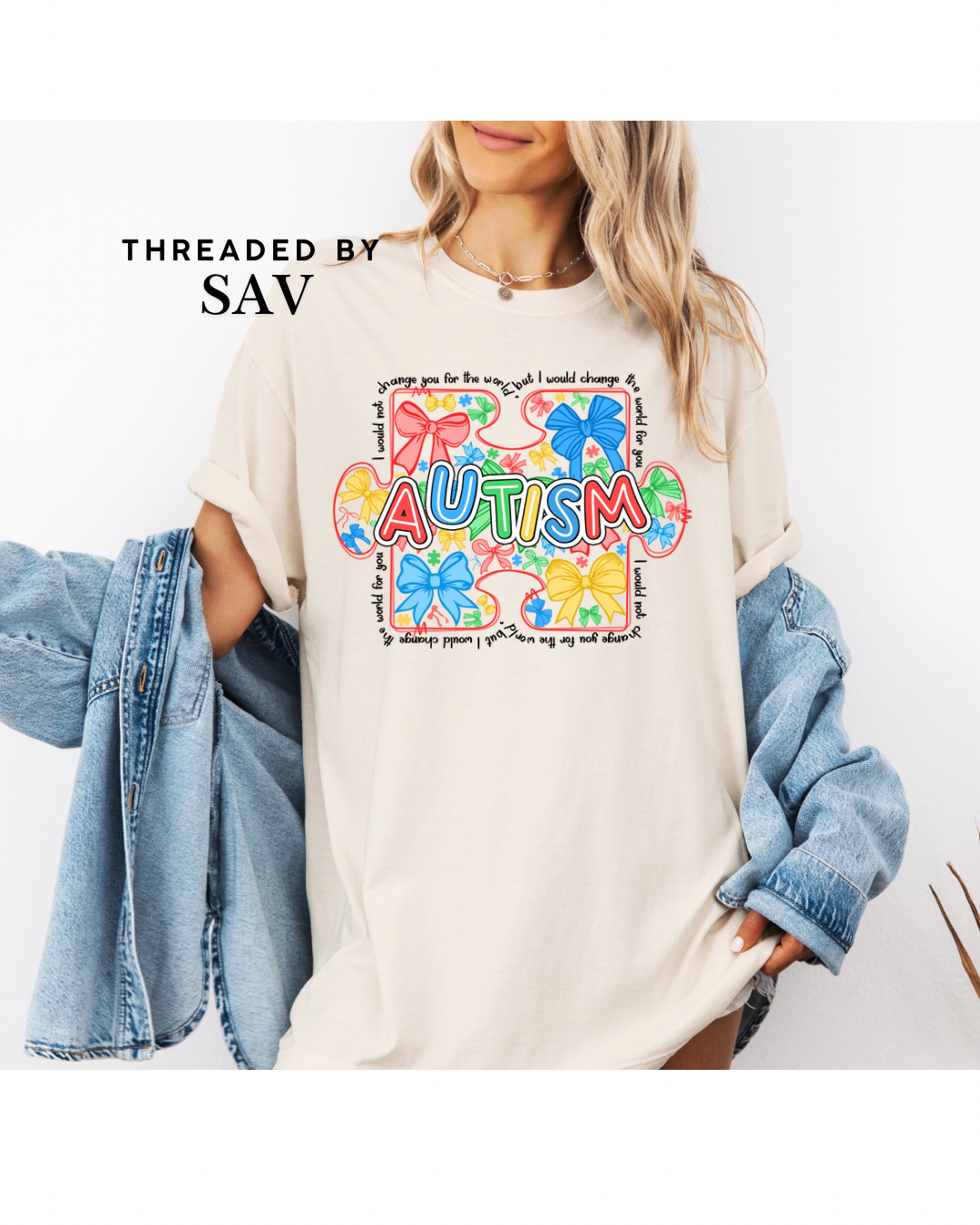 Autism Bow Tee
