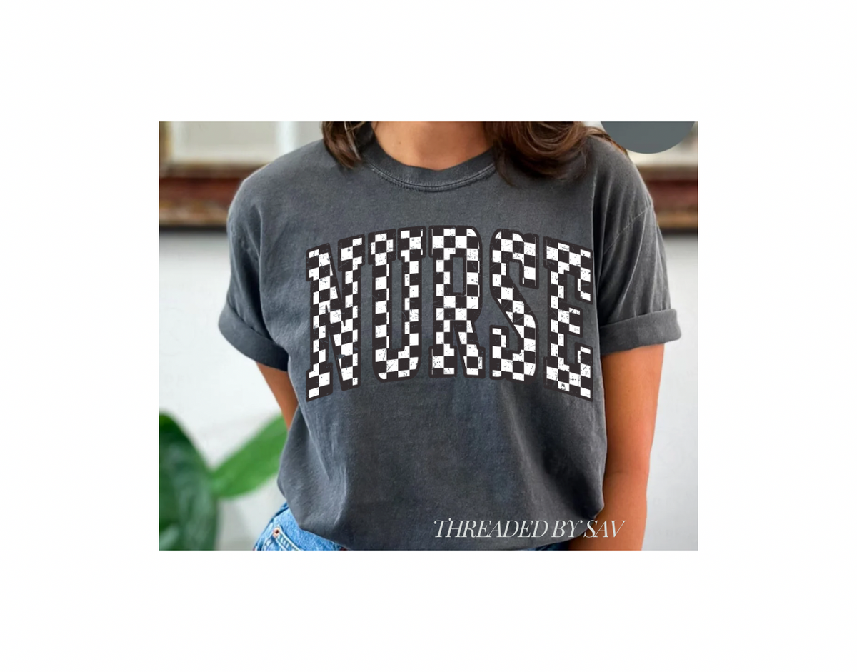 Comfort Color Nurse Tee