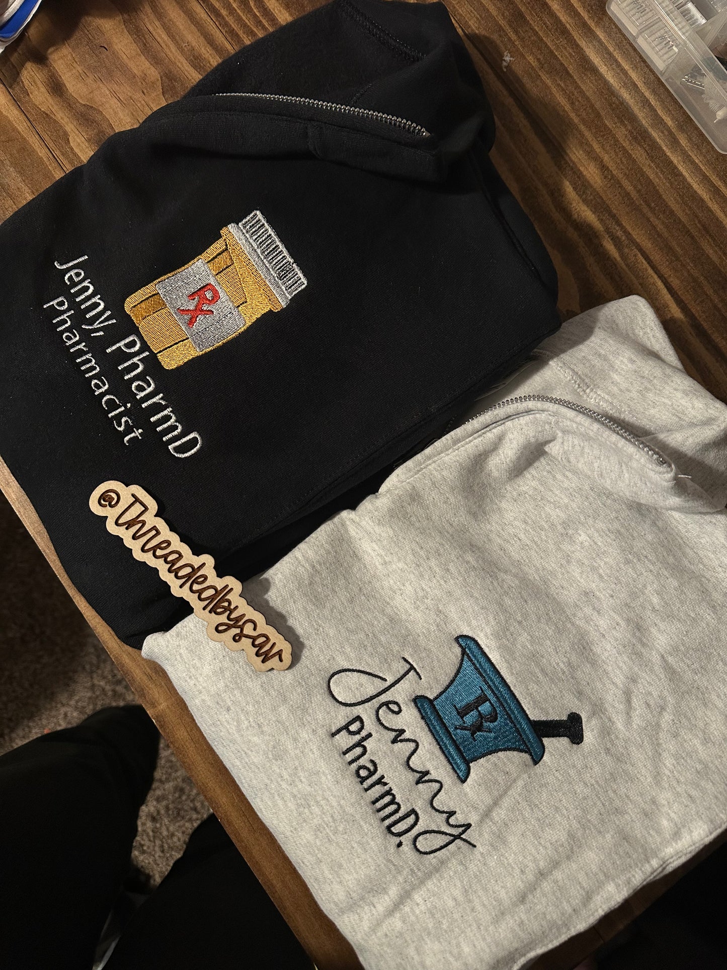 Pharmacist quarter zip