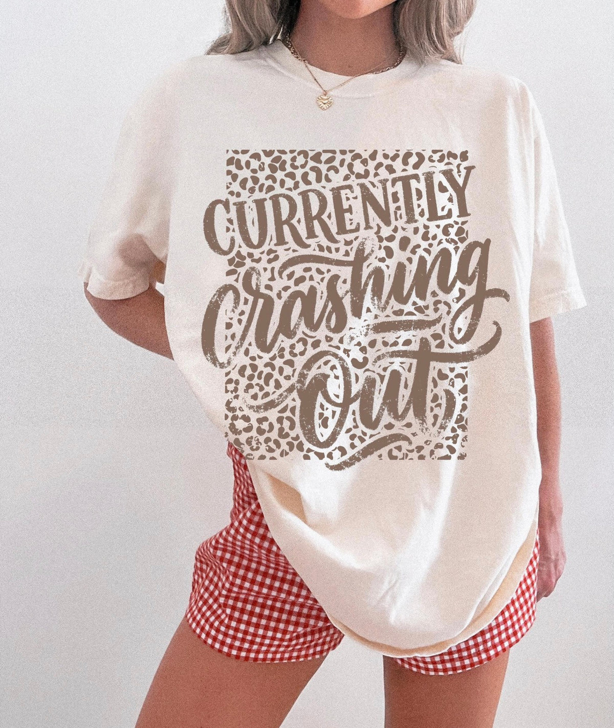 Currently crashing out CC tee
