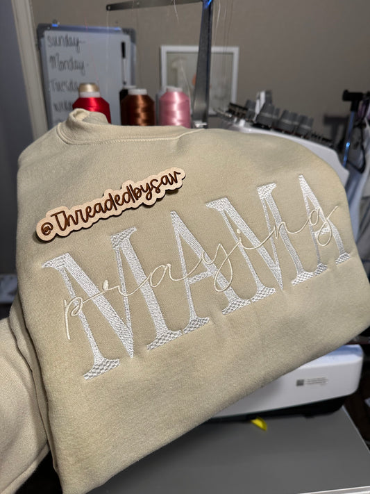 Praying Mama Crewneck