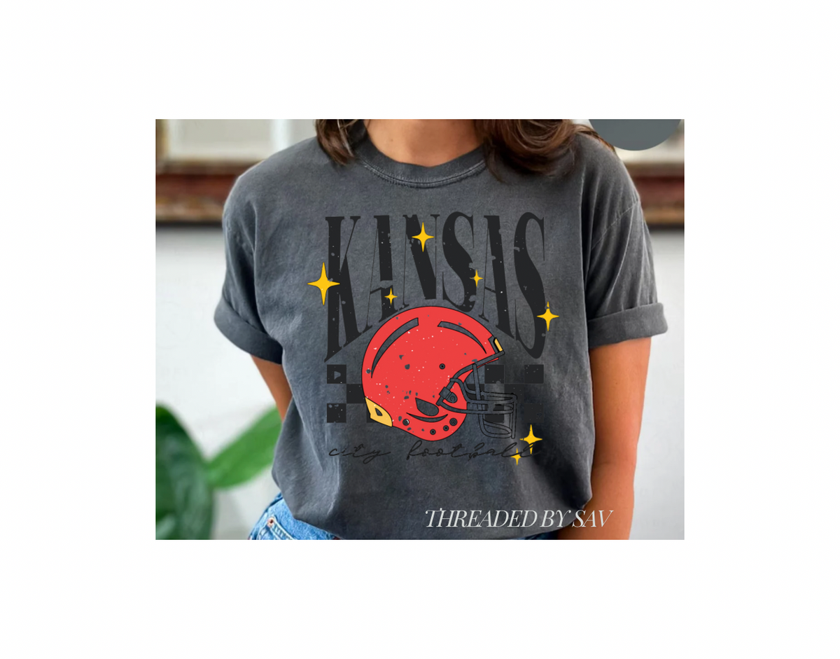 Comfort Color Kansas City Chiefs Tee