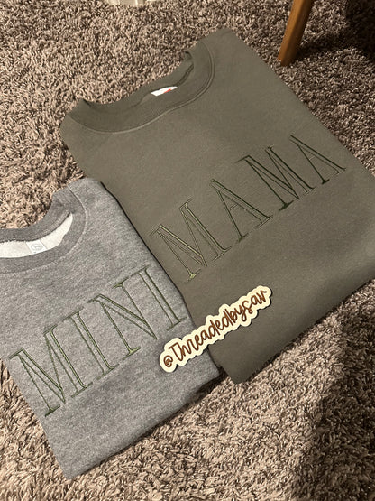 Mama & Mini Crew Neck Set