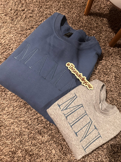 Mama & Mini Crew Neck Set