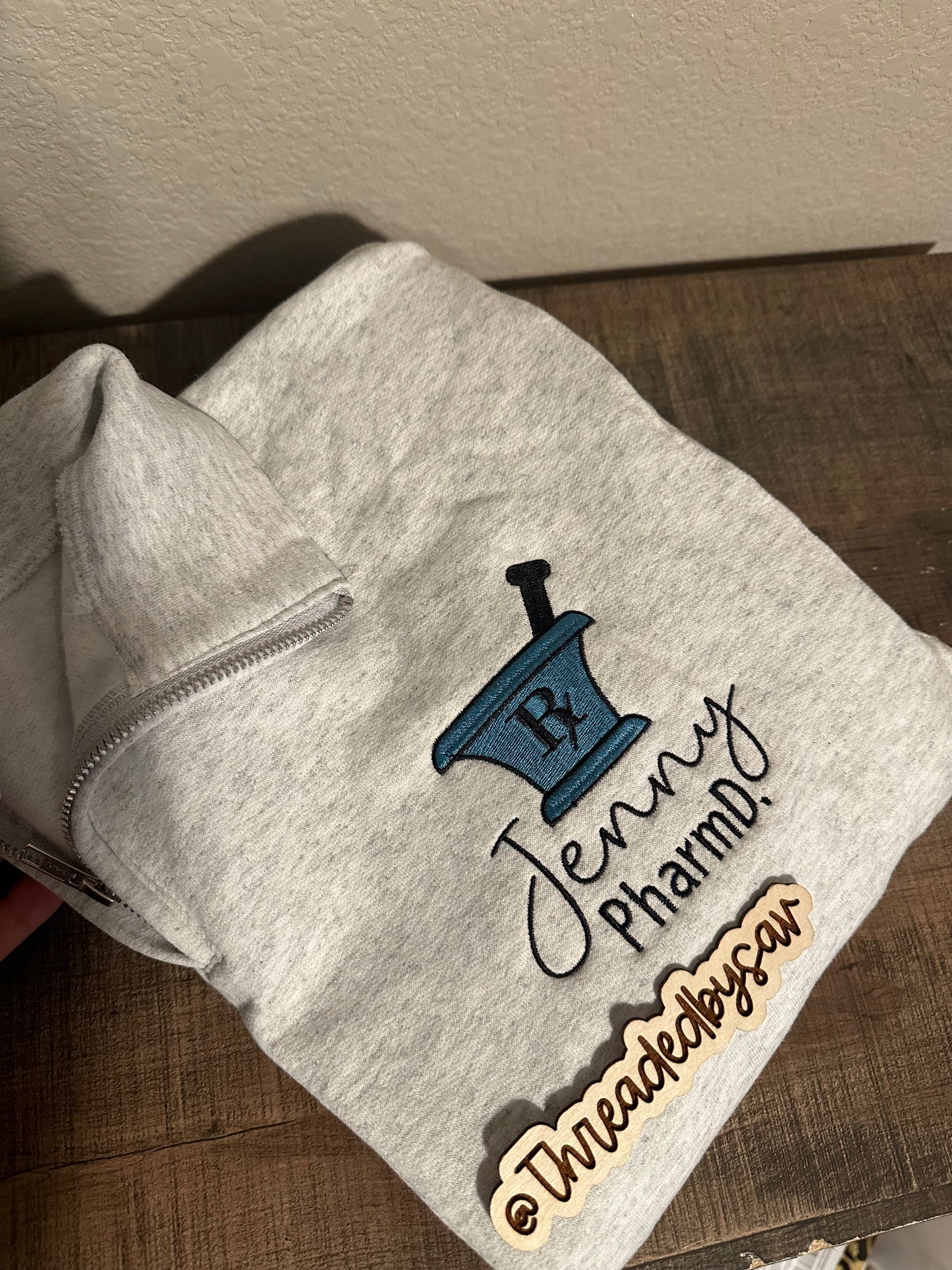 Pharmacist quarter zip