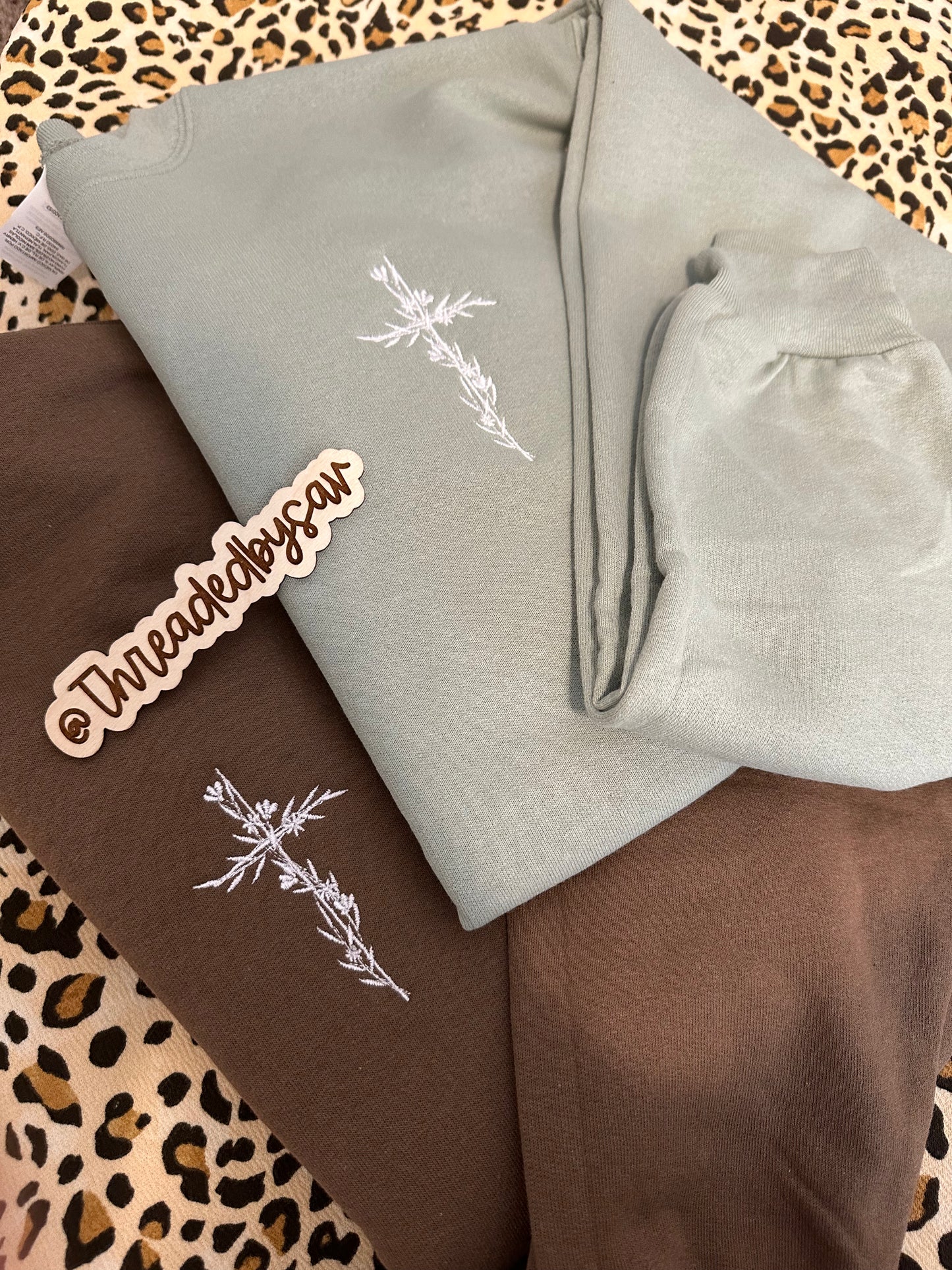 Embroidered Sunday Morning Crew