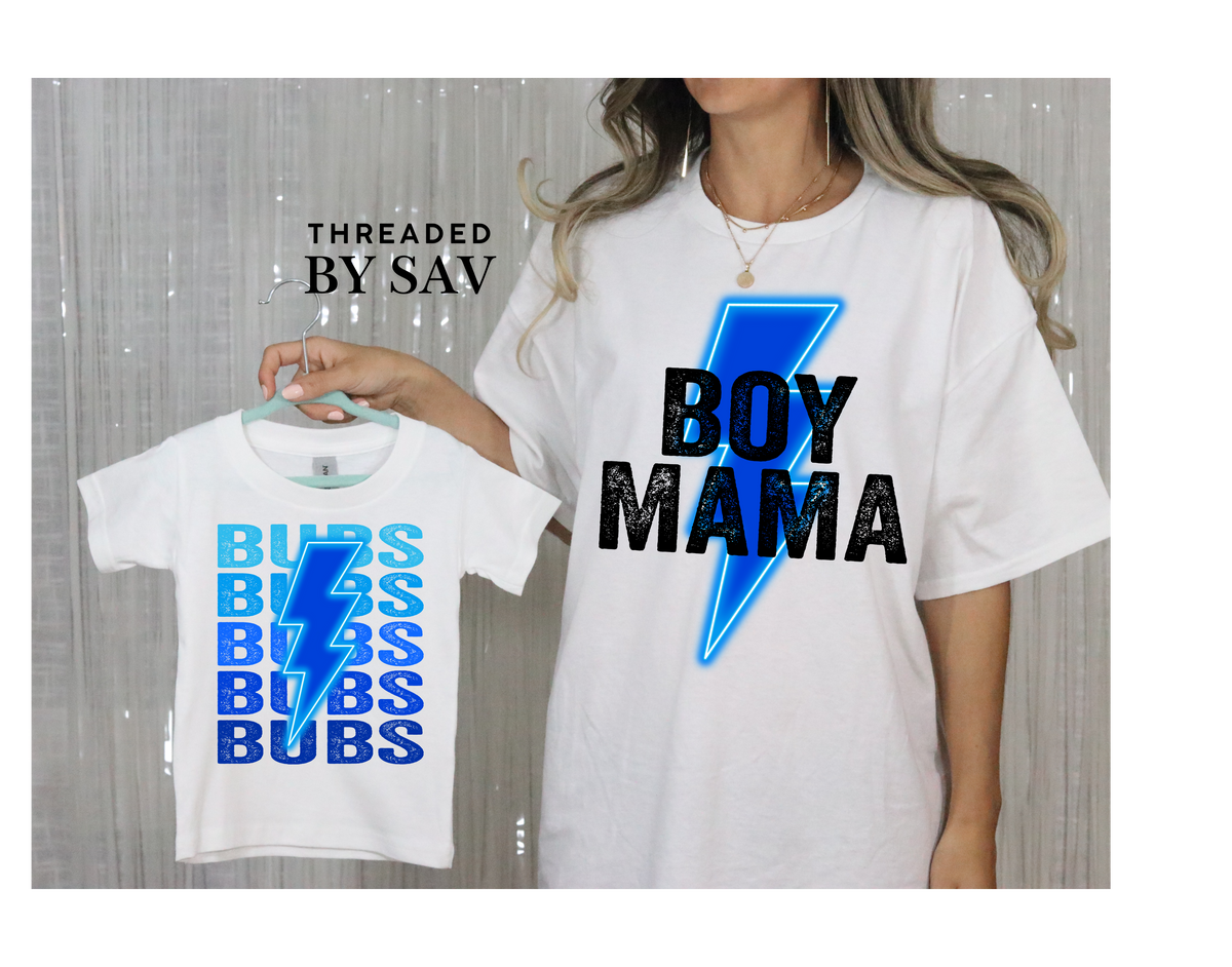 Kids Matching Mom Tee Bubs